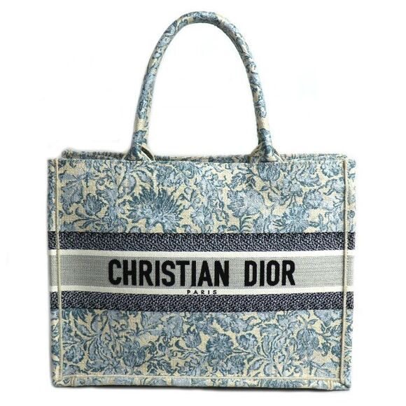 Christian Dior Book Tote Canvas Tote Bag - Picture 1 of 9